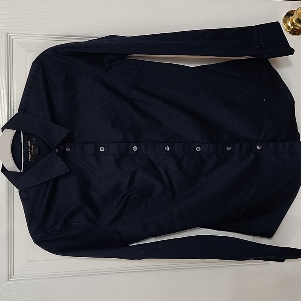 Banana Republic Tailored Fit Button Up